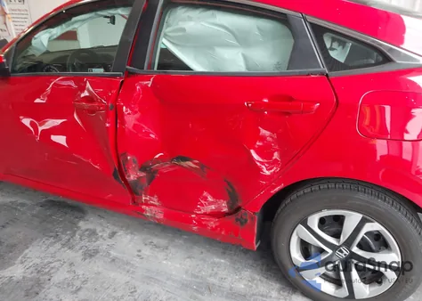 2018 Honda Civic Lx из США, поврежденный, VIN 2HGFC2F5XJH595339